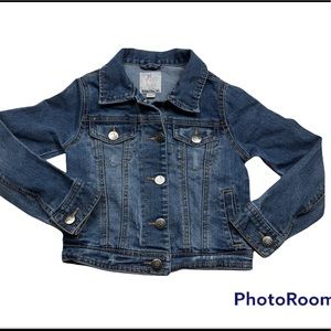 Children’s Place Blue Jean Denim Jacket size 5/6